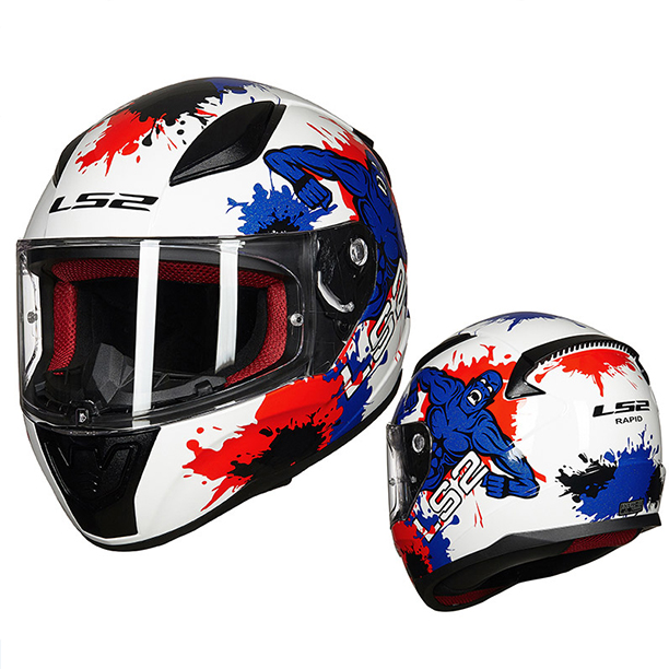 LS2摩托车儿童头盔/全盔