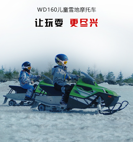 万迪WD160雪地摩托车