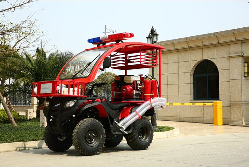 四轮消防摩托车