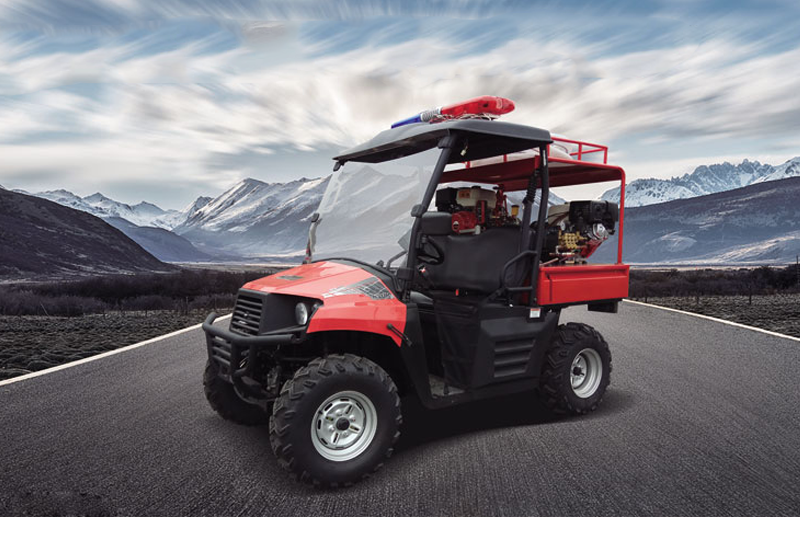 四轮消防摩托车